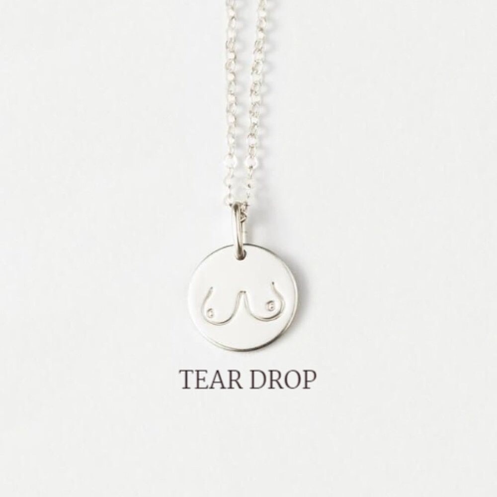 “Breast Friends” Body Beauty Feminist Necklace - Picture 5 of 15